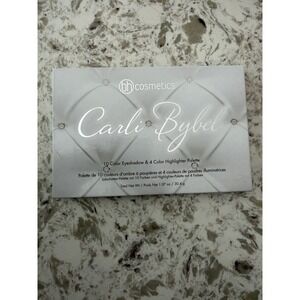 bh cosmetics Carli Bybel 10 Color Eye Shadow & 4 Color Highlighter Palette New